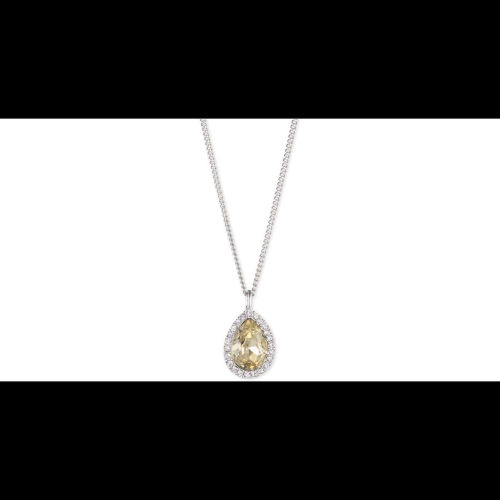 Givenchy Yellow Pear Pendant